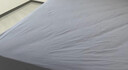 洁丽雅A类100%全棉水洗棉7A抗菌床笠透气床罩床垫保护套 浅灰 150*200cm 实拍图