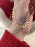 中国黄金（CHINA GOLD）白水晶手链女2026新款转运珠金手串结婚纪念日礼物送老婆女友生日 实拍图