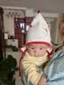 微狮牧尼马年宝宝帽子春秋款可爱洋气婴儿满月周岁护耳帽纯棉a类 实拍图