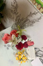 玻璃花瓶透明植物插花瓶水培容器大花瓶装饰客厅摆件 透明水波纹（17*5.5*8） 1个装 实拍图