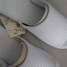 MUJI男女通用 水洗棉厚底拖鞋 无性别 男鞋女鞋 前开/灰色条纹 5S 24 cm/M/38码（2.0） 实拍图