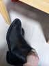 百丽男鞋通勤商务正装皮鞋牛皮鞋男士婚鞋真皮鞋10503 黑色-经典版 39 实拍图