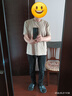 重磅纯棉短袖t恤男高档纯色印花休闲基础款内搭半袖打底衫 卡其 XL  140-155斤 实拍图