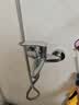 JY九牧王同款加厚冷热淋浴龙头混水阀暗装三联浴缸龙头花洒喷头套装 【亮银精铜加厚】+304花洒套装 实拍图