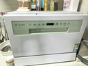 海尔（Haier）智家出品懒人V系列【小方糖max】洗碗机 小型台面式/嵌入式一键UV除菌智能WIFI母婴洗自动开门烘干 台嵌两用 【性价比款】小方糖+6套+UV单独消杀 实拍图