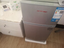 华宝小冰箱小型家用出租房用冷藏冷冻两用一级能效节能省电迷你宿舍寝室办公室二门电冰箱 【一级能效】68L银色【全国联保】 实拍图
