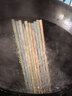 双枪分色抗菌合金筷家用分餐防滑筷防霉耐高温一人一筷高颜值5双 实拍图