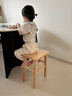 小匠材小凳子家用加厚结实小板凳实木凳子入户换鞋凳客厅高级感方凳45高 实拍图
