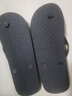 Dwayne 拖鞋男夏人字拖潮流厚底滑软底个性男士凉拖时尚外穿沙滩鞋 黑色-Summer S 建议40-41脚 实拍图