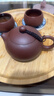 京东京造 宜兴紫砂壶 手工【原矿紫泥】煮茶泡茶壶茶具 西施壶210ml 实拍图