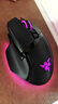 雷蛇（Razer）巴塞利斯蛇V3专业版 35K 无线鼠标 人体工学设计 RGB幻彩灯效 吃鸡/LOL/CS GO游戏 黑色 实拍图