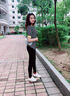莎妮朵罗女装夏200斤显瘦款新品百搭条纹T恤女短袖Polo翻领宽松上衣14923 圆领 2XL 建议120-140斤穿着 实拍图