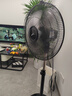 美的（Midea）【金属铝片】工业电风扇/飓风落地扇/空气通风金属扇/牛角扇/立式电风扇/大风力宿舍扇 FES45-20A 实拍图