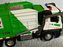 卡威特大号垃圾车玩具儿童环卫车清扫车宝宝玩具车男孩惯性扫地车 合金电动升降倒垃圾车绿色+4色垃圾桶+分类卡片 实拍图