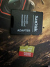 闪迪（SanDisk）512GB TF(MicroSD)内存卡4K极速金卡 A2 V30 U3 兼容大疆Pocket 4/Action 6运动相机 无人机存储卡 实拍图