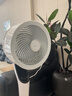 艾美特（AIRMATE）【天鹅MAX】空气循环扇直流变频家用大风力电风扇卧室轻音一级能效负离子净化语音落地扇 SRDI151 实拍图