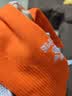 卡尔美（KELME）长筒足球袜防滑纱厚底高筒专业足球比赛训练精英运动袜 橙色 M 实拍图