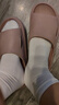 棉竹屋袜子女款堆堆袜夏季薄款2026新款白色冰冰袜春款莫代尔无骨长筒袜 实拍图
