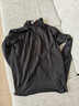迪卡侬（DECATHLON）凉感t恤内搭半拉链速干修身长袖男训练服运动速干衣健身跑步上衣 经典黑（保暖速干） L 实拍图