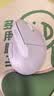 多彩（Delux）M618AIR GX轻量化人体工学无线垂直立式鼠标办公静音鼠标电脑笔记本通用 超长待机 薰衣紫 实拍图
