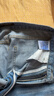 拉夏贝尔阔腿牛仔裤女春夏薄款天丝高腰显瘦直筒裤 浅蓝色【小个子】 L 实拍图