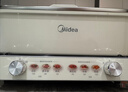 美的（Midea）电火锅鸳鸯锅电煮锅火锅专用锅多功能锅料理烤肉锅分体式多功能一体电锅0氟钛陶HGS352866S 实拍图