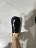 热风黑色乐福鞋女新款经典软底黑色单鞋复古英伦风小皮鞋女鞋 实拍图