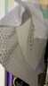 洁丽雅（Grace）居家差旅便携一次性洗脸巾珍珠纹绵柔毛巾3包 20*20cm 90抽/包 实拍图