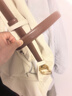 Calermkeens百搭女士皮带女款时尚新款无孔自动扣腰带520礼物送女友 晒单实拍图