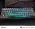 美加狮MAD 60 68 HE/MAD 68 Pro磁轴键盘有线连接客制化61/68键网页驱动台式笔记本电竞游戏键盘蝴蝶键帽 MAD 68 RGB 白色 磁珀轴Pro 实拍图