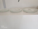 家用餐厅酒店玻璃盘子家用菜盘西餐具水果盘碟子玻璃珍珠果盘糖果盘干果盘餐盘玻璃盘子      8寸珍珠果盘 实拍图