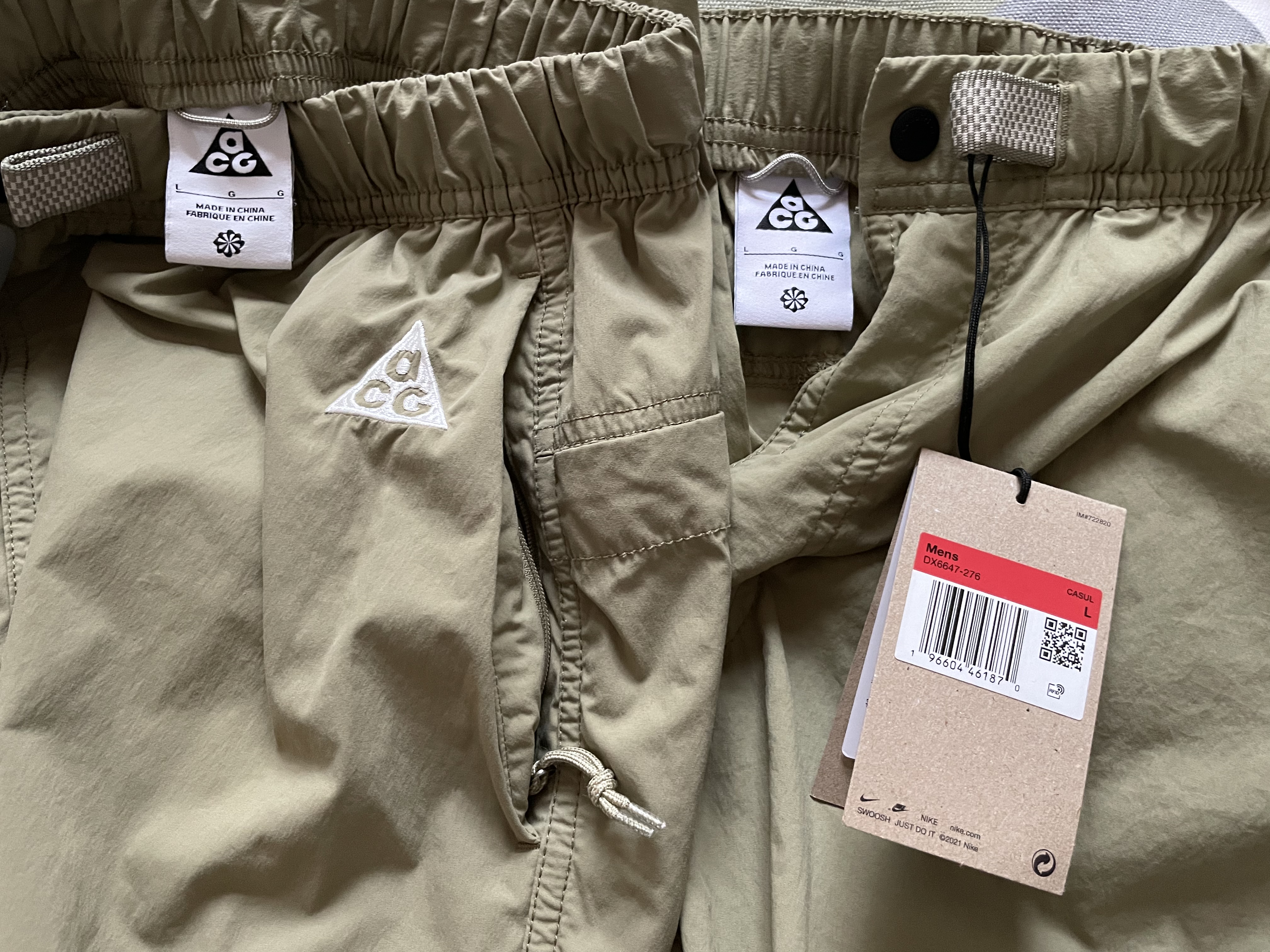 耐克 （NIKE）2025年男子AS M ACG TRL ZIPOFF PANT长裤 DX6647-276 L 实拍图