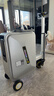 爱尔威（Airwheel）电动行李箱可骑行智能拉杆登机箱可坐可代步20英寸 SX豪华版一银 实拍图