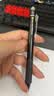 晨光（M&G）文具热可擦中性笔 经典按动子弹头黑色水笔0.5mm 小学生用热敏摩擦签字笔 10支/盒AKPH3204A 实拍图