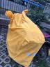 仟居佳 电动车防雨罩车罩全罩套电瓶车挡雪遮雨踏板摩托车防晒防水车罩 经典黄-L码+收纳袋 实拍图