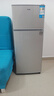奥克斯小冰箱家用小型迷你冷藏冷冻两用出租房宿舍用节能省电寝室办公室电冰箱 【节能省电】186银色【高效保鲜 铜管速冷】70L 实拍图