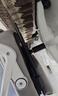 朗域轩品人体工学电竞椅人工力学座椅久坐护腰宿舍游戏电脑椅子可躺写字椅 【升级四向腰托】蝶翼白丨3级气杆-脚踏-逍遥 120-155度(含) 联动扶手 四向腰托 实拍图