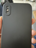 KEKLLE 适用苹果XS云感硅胶手机壳 iPhone xs保护套新升级四边全包云感硅胶保护套肤感防摔超薄软壳黑色 实拍图