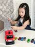 马丁兄弟儿童玩具车轨道变形弹射卡车合金汽车运输工程车玩具男孩生日礼物 实拍图