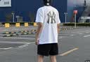 MLB短袖T恤男女百搭休闲经典纯色圆领3ATSB0153-50BKS-XL 实拍图