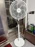 美的（Midea）【飓风节能】七叶柔风立式电风扇/家用轻音落地扇/台式小型风扇/大风力遥控定时摇头风扇 SAH35BSJ 实拍图