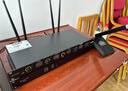 海康威视（HIKVISION）会议一拖四无线麦克风桌面短杆方管话筒主席台UHF高保真抗干扰自动对频防啸叫演讲培训广播 实拍图