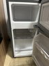 奥克斯小冰箱家用小型迷你冷藏冷冻两用出租房宿舍用节能省电寝室办公室电冰箱 【净化去味】146灰色【高效保鲜 铜管速冷】30L 实拍图