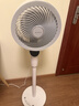 艾美特（AIRMATE）【天鹅MAX】空气循环扇直流变频家用大风力电风扇卧室轻音一级能效负离子净化语音落地扇 SRDI151 实拍图