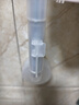 厨房葱姜蒜置物盒吸盘式置物架生姜大蒜调料筐免打孔墙上挂篮 3层旋转置物架 透明白【双吸盘】 实拍图