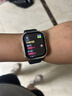 Apple/苹果 Watch S11 智能手表GPS款42毫米深空灰色铝金属表壳黑色运动型表带S/M MEUG4CH/B情人节 实拍图
