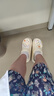 名创优品（MINISO）洞洞鞋男女夏季外穿凉鞋防滑厚底踩屎感包头凉拖鞋卡其色+海星 实拍图