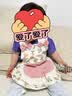 9i9宝宝吃饭罩衣连衣裙女孩围裙防水防脏婴儿童洋气画画衣A228 实拍图
