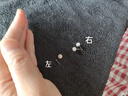 黛米S925银无核馒头圆5-6mm淡水珍珠耳钉520礼物送女友老婆 实拍图