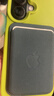 Apple/苹果 iPhone 精织斜纹卡包-深绿色 适用磁吸手机 背贴卡套公交地铁信用卡卡包一体原装 实拍图
